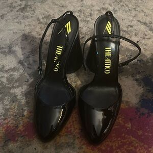 The attico sexy black shoes